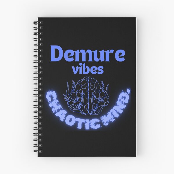 Item preview, Demure vibes, chaotic mind. designed and sold by DreamVibeShirt.