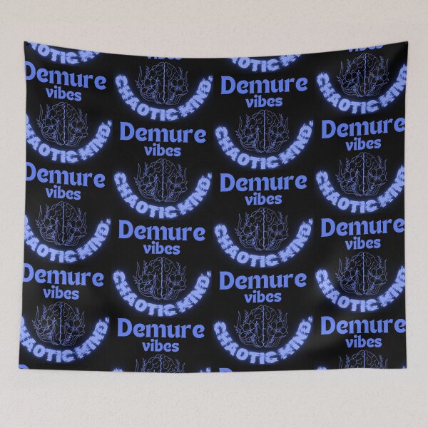 Item preview, Demure vibes, chaotic mind. designed and sold by DreamVibeShirt.