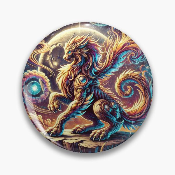 Item preview, Celestial Guardian: Majestic Cosmic Beast designed and sold by Craftrix.