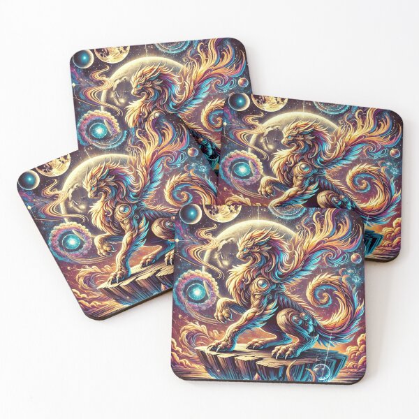 Item preview, Celestial Guardian: Majestic Cosmic Beast designed and sold by Craftrix.