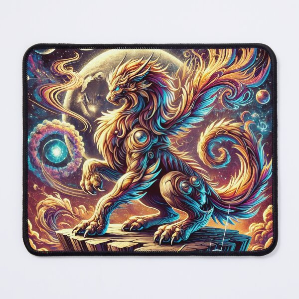 Item preview, Celestial Guardian: Majestic Cosmic Beast designed and sold by Craftrix.