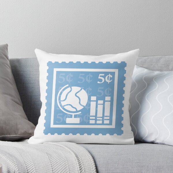 Item preview, Global Studies | Light Blue & White Stamps | College International Relations Major | Literature Graduate School Class | World Historian Job | University Degree Minor | StampHeed 001 designed and sold by StampHeed.