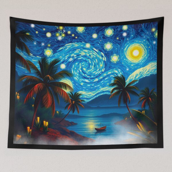 Item preview, Tropical Van Gogh designed and sold by AlectoLofi.