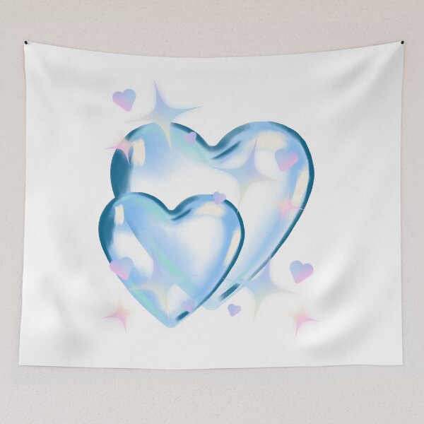 Item preview, Blue hearts designed and sold by JoannaArtGo.