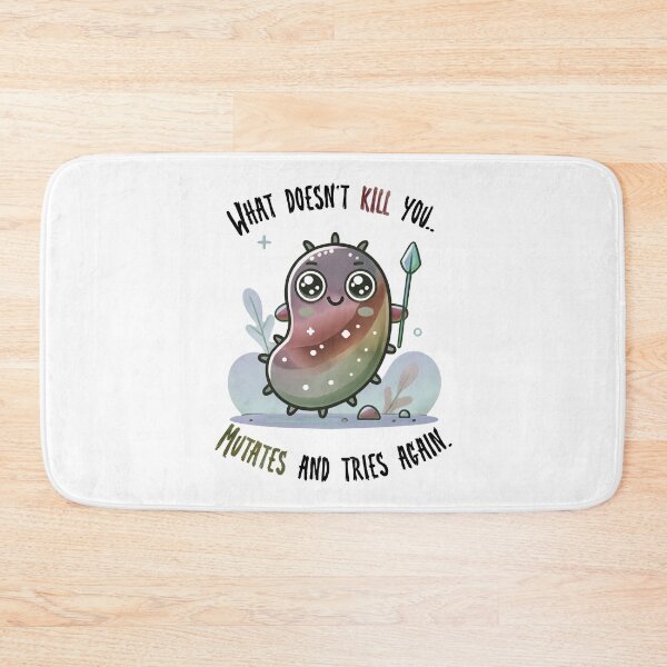 Item preview, What Doesn't Kill You Mutates and Tries Again Dark - Funny Halloween & Science Art designed and sold by ModernScienceUS.