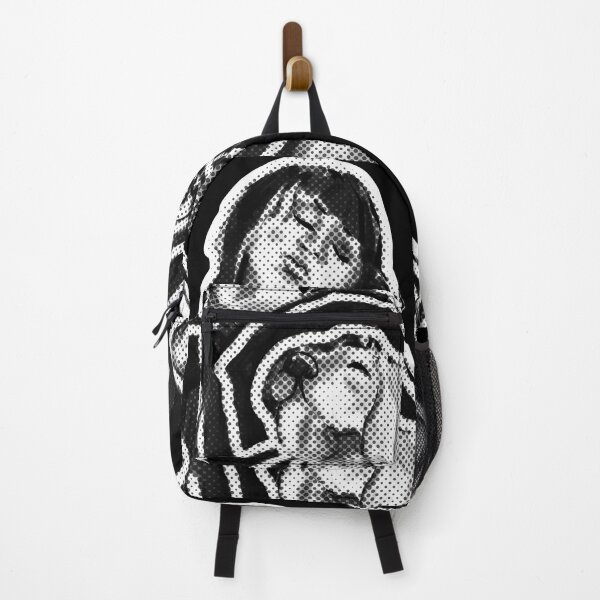 Cuddles With My Dog by iServalan Portrait Art Backpack