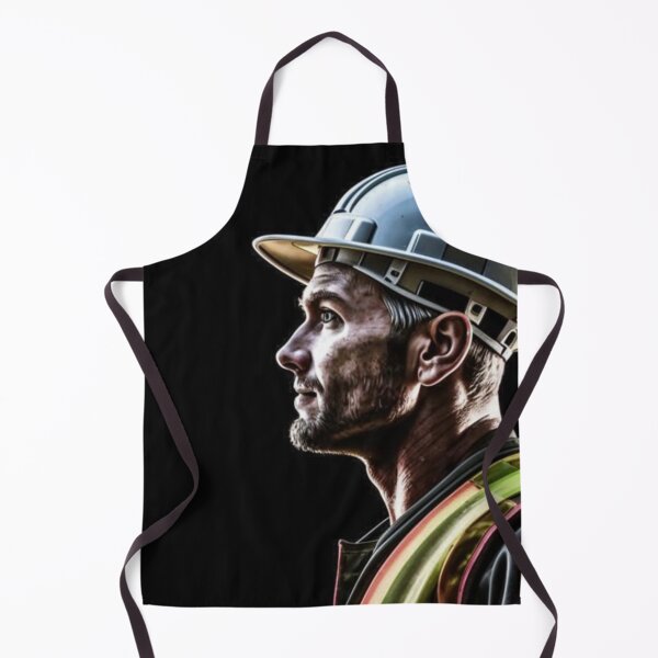 Item preview, construction worker, man, helmet, worker designed and sold by DonnaBlankaArt.