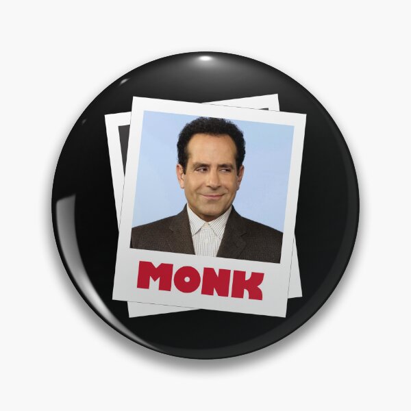 Item preview, Mr.Monk Adrian Monk collage detective tv show black designed and sold by My Favorite Store.