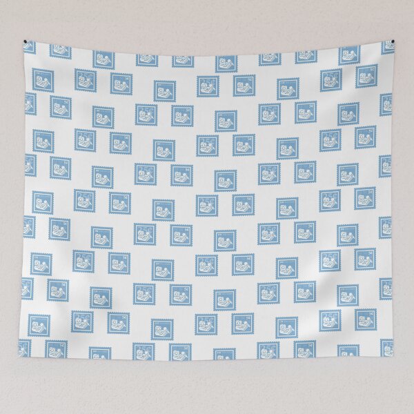 Item preview, Journalism | Light Blue & White Stamps | College Public Relations Major | Photography Media Graduate School Class | News Reporter Journalist Job | University Degree Minor | StampHeed 001 designed and sold by StampHeed.