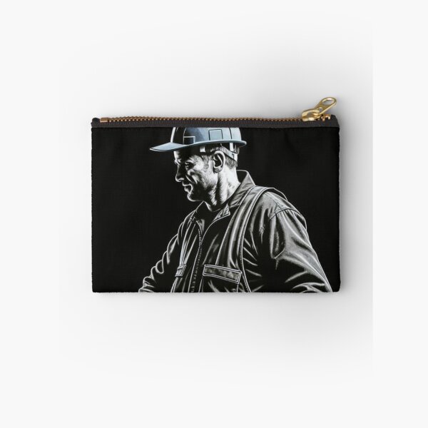 Item preview, construction worker, man, helmet, worker designed and sold by DonnaBlankaArt.