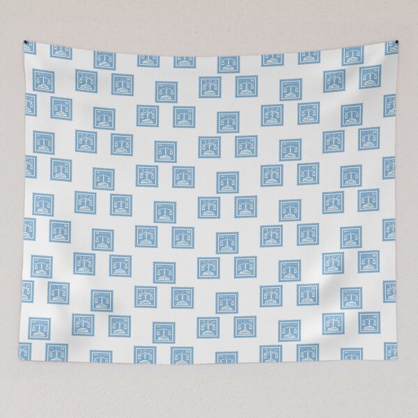 Item preview, Law | Light Blue & White Stamps | College Legal Studies Major | Judicial Ethics Graduate School Class | Pre Law Lawyer Judge Job | University Degree Minor | StampHeed 001 designed and sold by StampHeed.