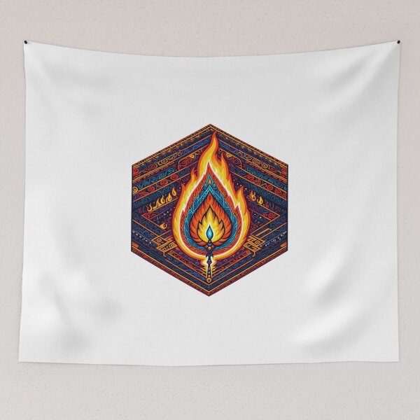 Item preview, Tribal Flame designed and sold by AbsoluteA.