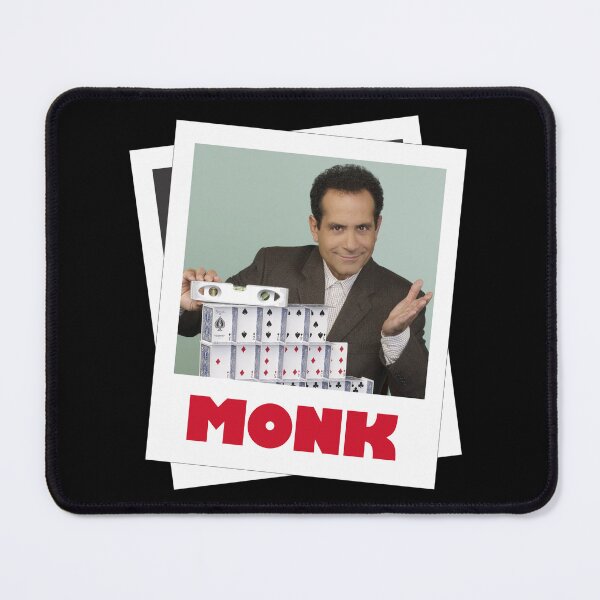 Item preview, Adrian Monk tv show Monk collage black designed and sold by My Favorite Store.