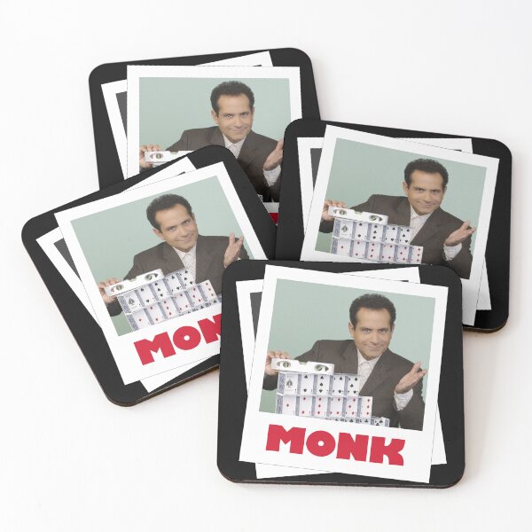 Item preview, Adrian Monk tv show Monk collage black designed and sold by My Favorite Store.
