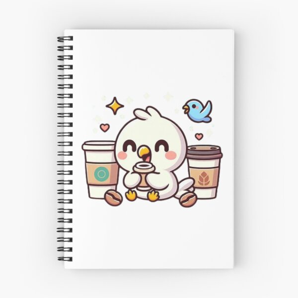 Item preview, parrot with coffee designed and sold by Eternalski.
