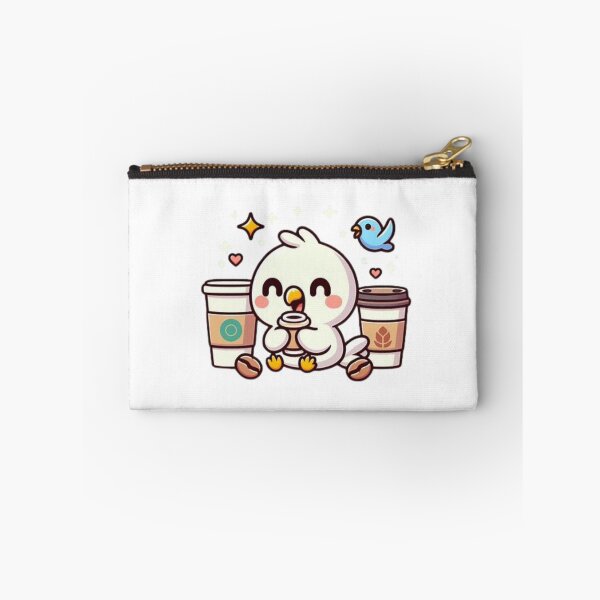Item preview, parrot with coffee designed and sold by Eternalski.