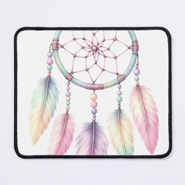 Item preview, Boho Pastel Watercolor Cute Dreamcatcher designed and sold by MeroroGraphics.