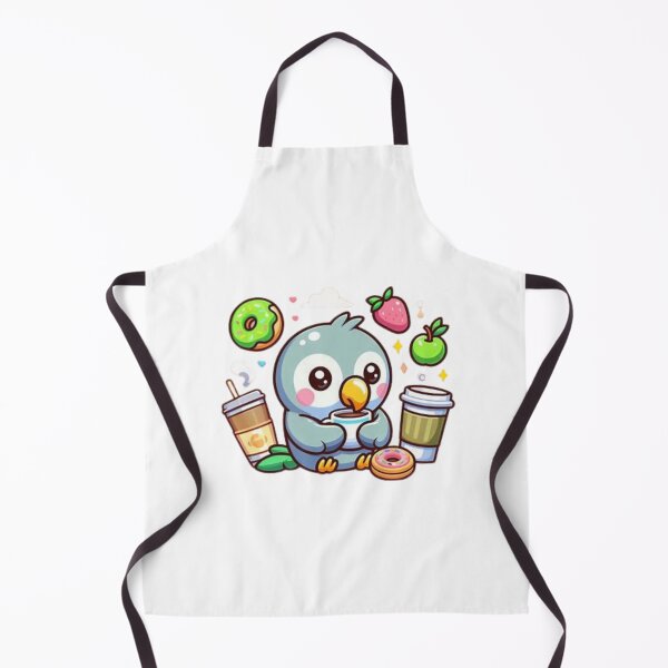 Item preview, parrot with coffee designed and sold by Eternalski.