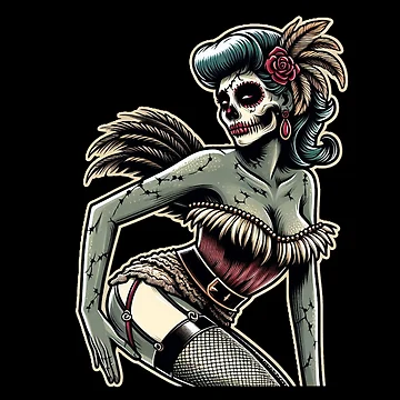 Artwork thumbnail, Zombie Burlesque by RigorMortees