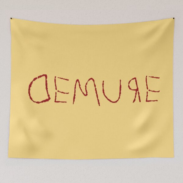 Item preview, Demure meme Redrum parody designed and sold by Oqueartecura.