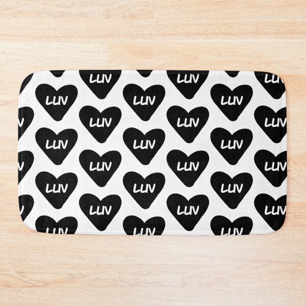 Item preview, LUV (black) designed and sold by Ally Designs.