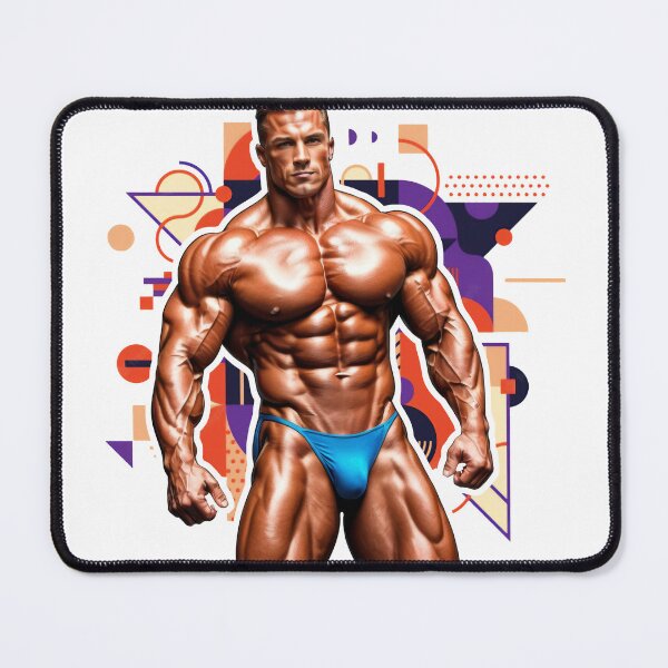 Item preview, New Series: Bodybuilder Sticker #34 designed and sold by ForeverPrintsOK.
