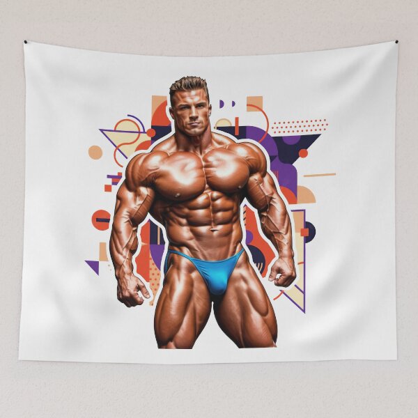Item preview, New Series: Bodybuilder Sticker #34 designed and sold by ForeverPrintsOK.