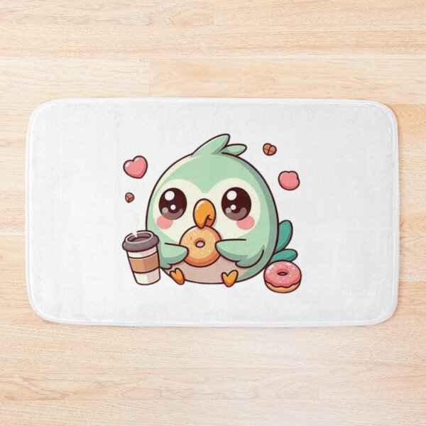 Item preview, parrot with coffee designed and sold by Eternalski.