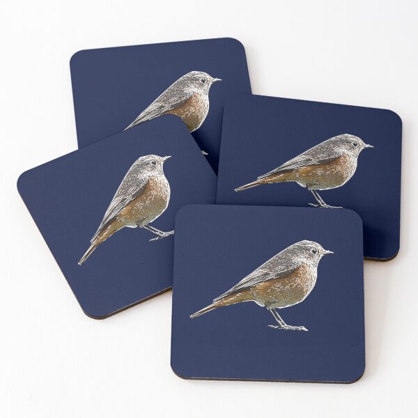 Item preview, Common Redstart White Alternate Design  designed and sold by designsasstultd.