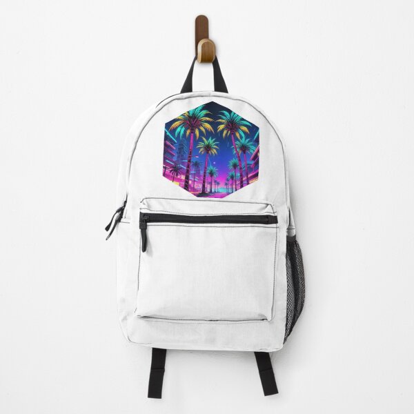 Item preview, Neon Palm Trees Comic Art Design designed and sold by AbsoluteA.