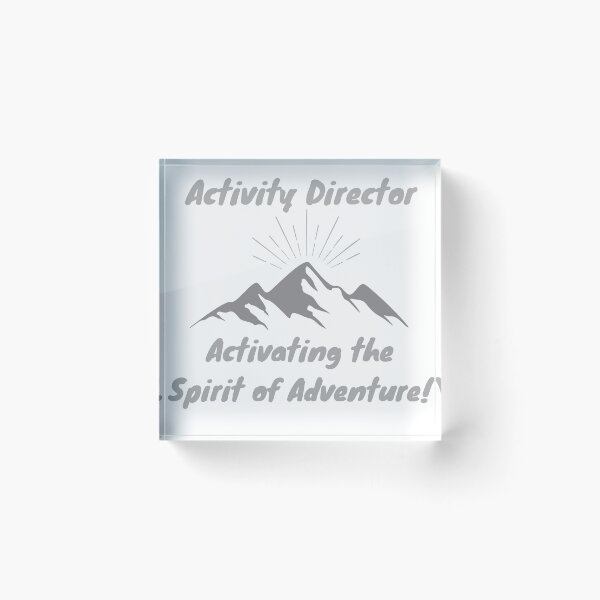 Item preview, Activity Director: Activating the Spirit of Adventure! designed and sold by RecAttire.