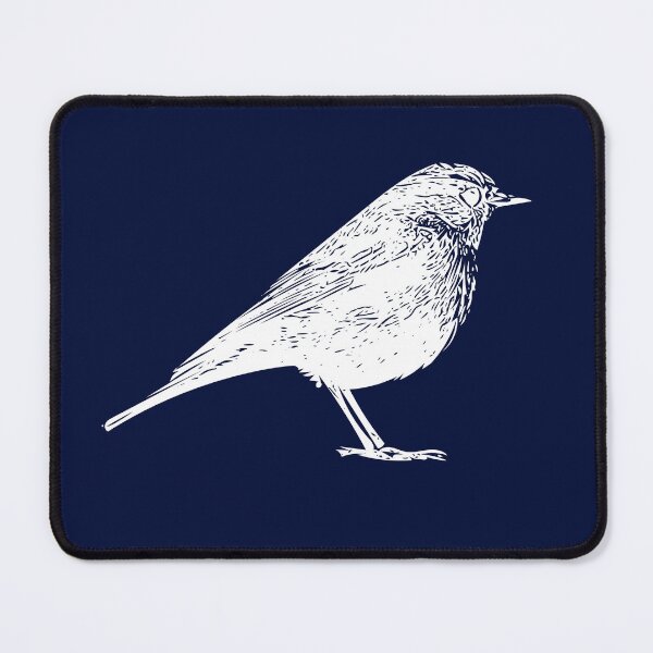 Item preview, Common Redstart White Design  designed and sold by designsasstultd.