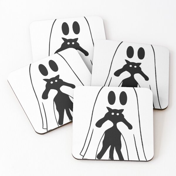 Item preview, Ghost loves cats designed and sold by Cine Merch.