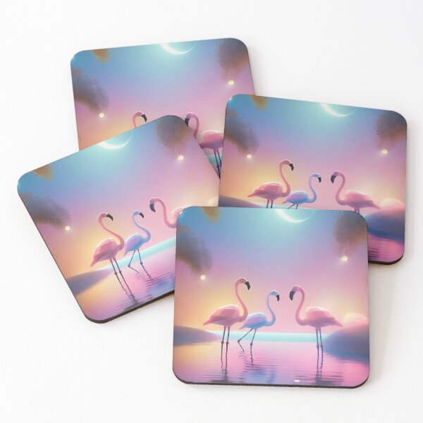 Item preview, Neon Flamingo Rendezvous designed and sold by Marcy77.