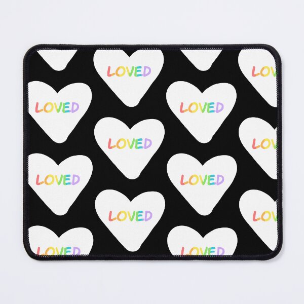 Artikelvorschau, GELIEBT (Regenbogen) entworfen und verkauft von Ally Designs.