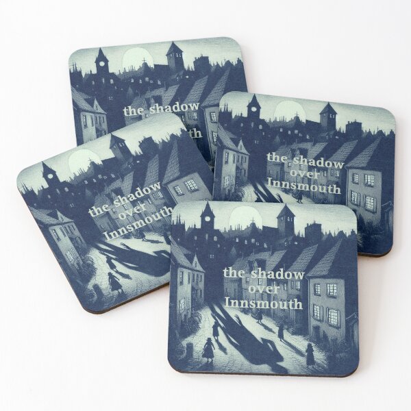 Item preview, Cover illustration for The Shadow over Innsmouth by Lovecraft designed and sold by Melloncollie95.