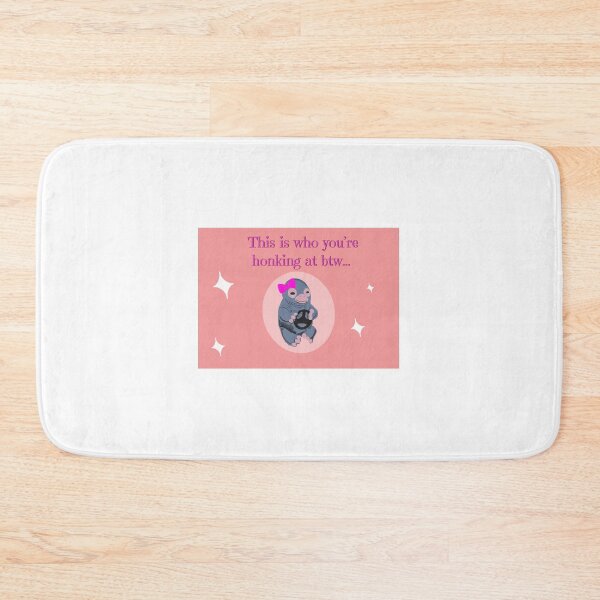 Item preview, Crying girl mole driver this is who you’re honking at funny bumper sticker designed and sold by babadeebabadai.