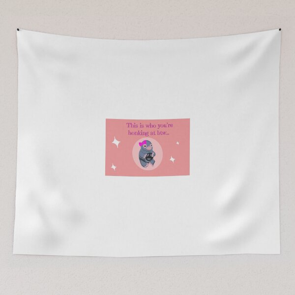 Item preview, Crying girl mole driver this is who you’re honking at funny bumper sticker designed and sold by babadeebabadai.