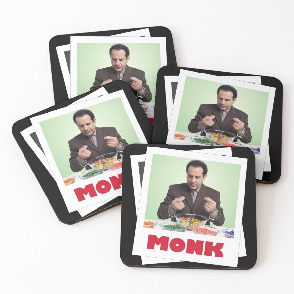 Item preview, Detective Adrian Monk tv show Monk black designed and sold by My Favorite Store.