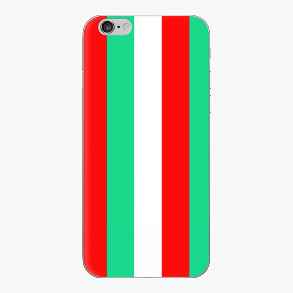 Red, Green and White Stripes Graphic T-Shirt for Sale by inoursociety