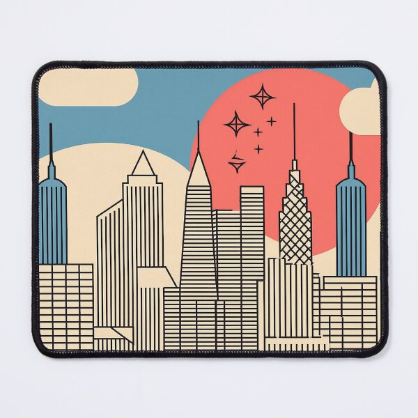 Item preview, Retro Skyline Vibes: New York City designed and sold by Marcy77.