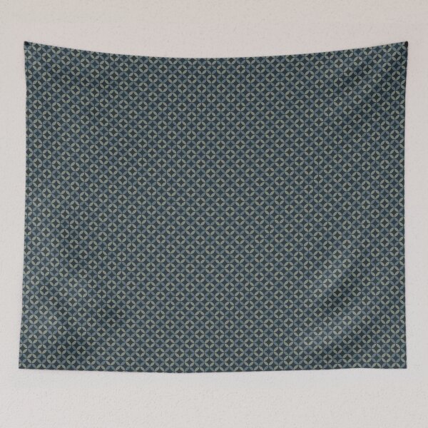 Item preview, Dark Green Simple Clean Indonesian Batik Pattern designed and sold by ddpvk.