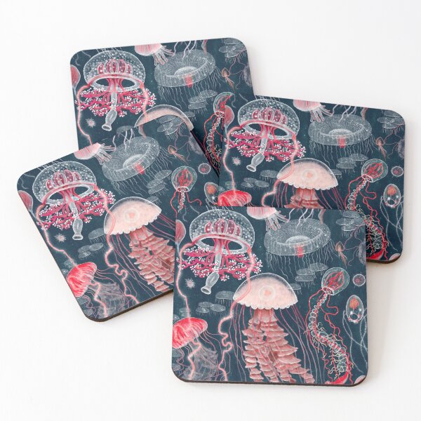 Item preview, Bloom - candy floss midnight designed and sold by Katherine Quinn Illustration.