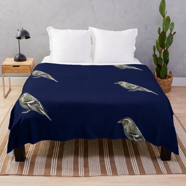 Item preview, Eurasian Siskin White Alternate Design  designed and sold by designsasstultd.