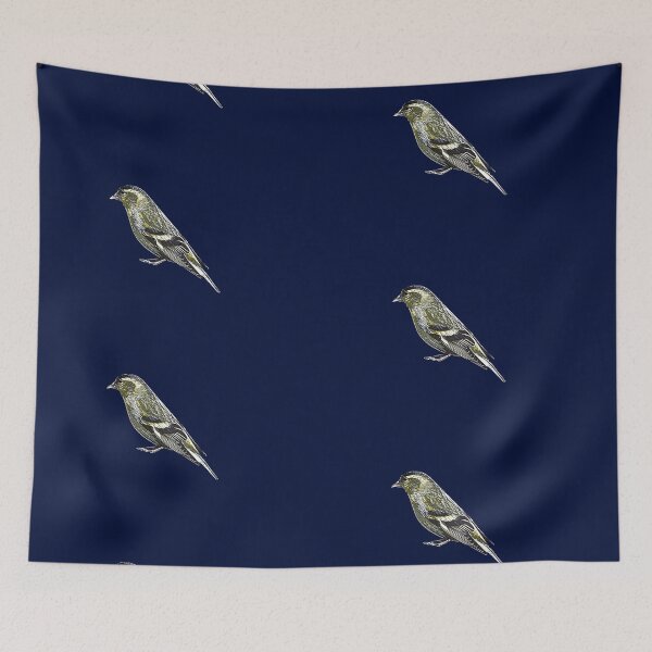 Item preview, Eurasian Siskin White Alternate Design  designed and sold by designsasstultd.