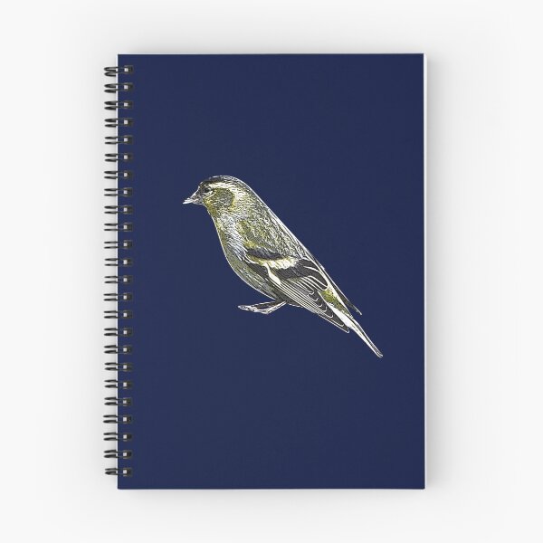 Item preview, Eurasian Siskin White Alternate Design  designed and sold by designsasstultd.