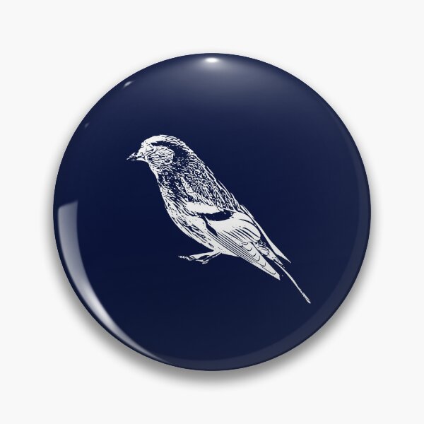 Item preview, Eurasian Siskin White Design  designed and sold by designsasstultd.
