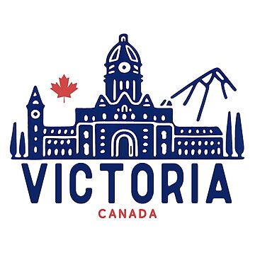 Artwork thumbnail, Victoria BC British Columbia Canada by HowToCanadian
