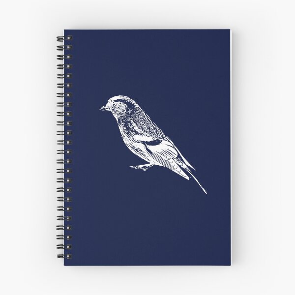 Item preview, Eurasian Siskin White Design  designed and sold by designsasstultd.