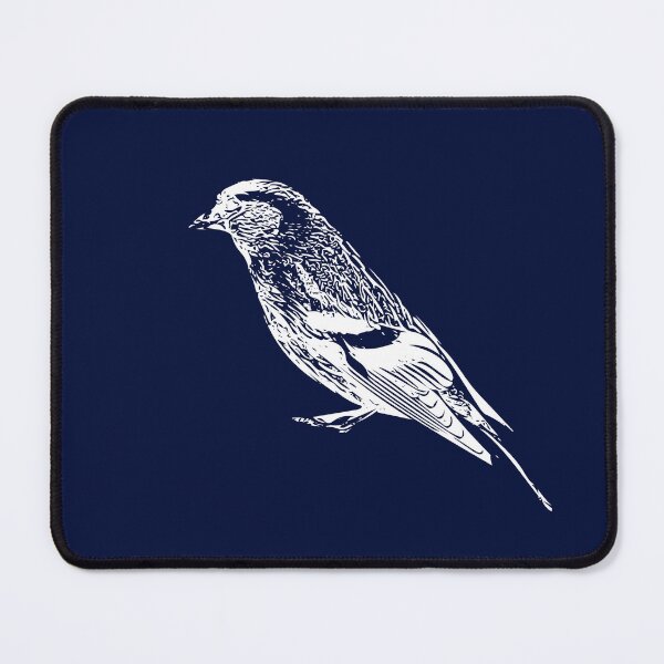 Item preview, Eurasian Siskin White Design designed and sold by designsasstultd.